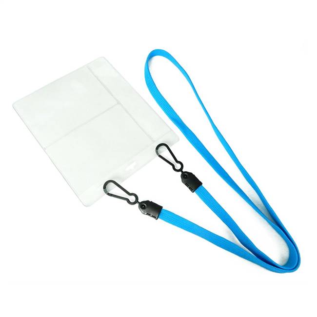  Light Blue Double Hook Lanyard