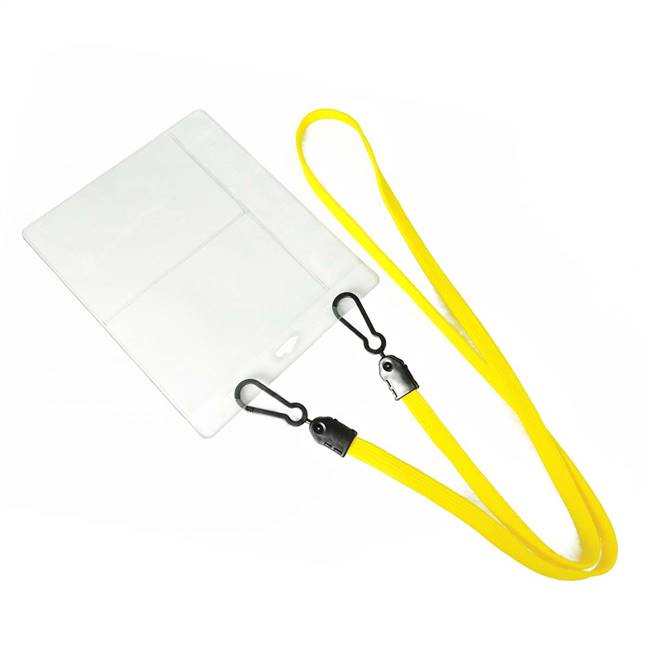  Yellow Double Hook Lanyard 