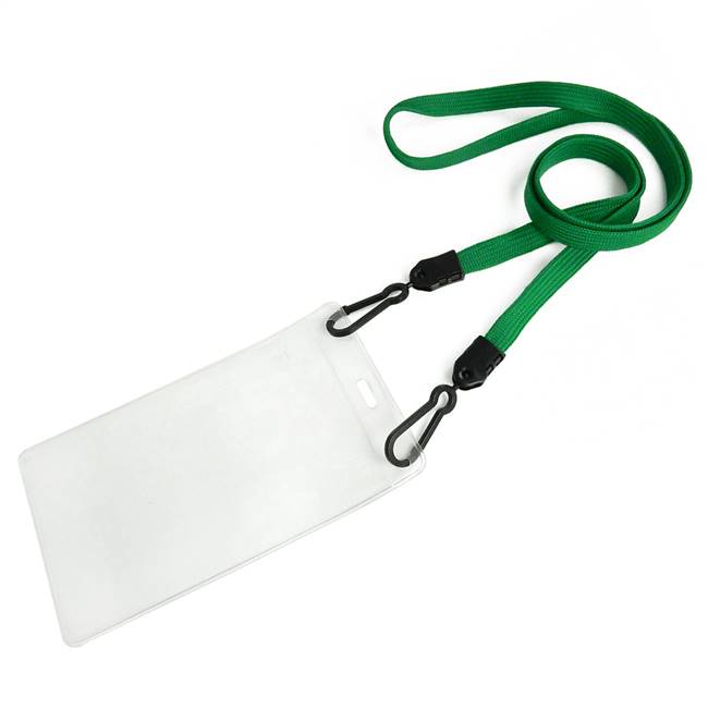  Green Double Hook Lanyard 