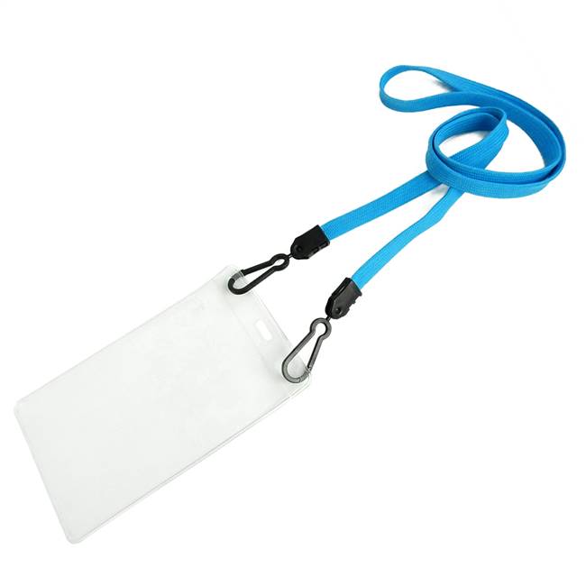  Light Blue Double Hook Lanyard
