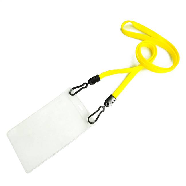  Yellow Double Hook Lanyard 