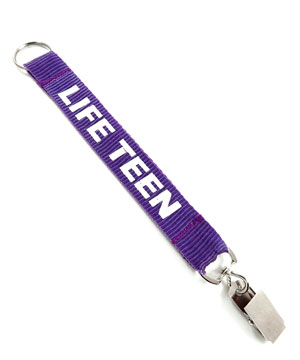 3/4 inch Custom Double Ended Lanyard Attached Swivel Hook and clip-custom Screen Printing