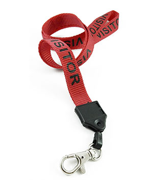  5/8 inch Custom printed lanyards with a lobster clasp hook-Screen Printing-LNP0509N 