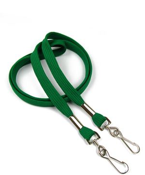  3/8 inch Green double hook lanyard attached swivel hook on each endblankLRB325NGRN 