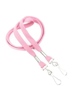  3/8 inch Pink double hook lanyard attached swivel hook on each endblankLRB325NPNK 