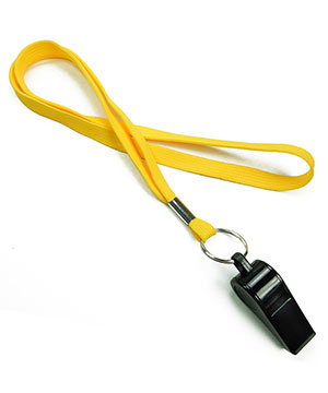  3/8 inch Dandelion sports lanyard attached keyring with whistleLRB32WNDDL