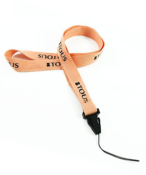  5/8 inch Custom Phone Lanyards with quick release loop connector-Screen Printing-LRP0504N 