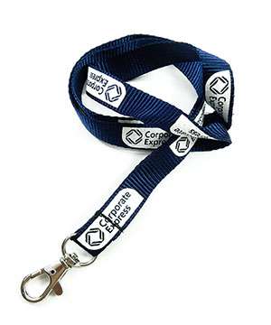  5/8 inch Customized Id Lanyards with lobster clasp hook-Screen Printing-LRP0506N 