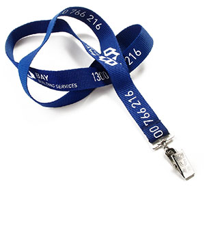 3/4 inch Customized Id Lanyards with metal swivel clip-Screen Printing-LRP060AN 