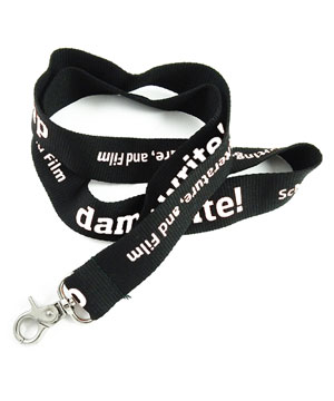  1 inch Personalized Key Lanyard with a lobster claw trigger snap hook-Screen Printing-LRP0815N 